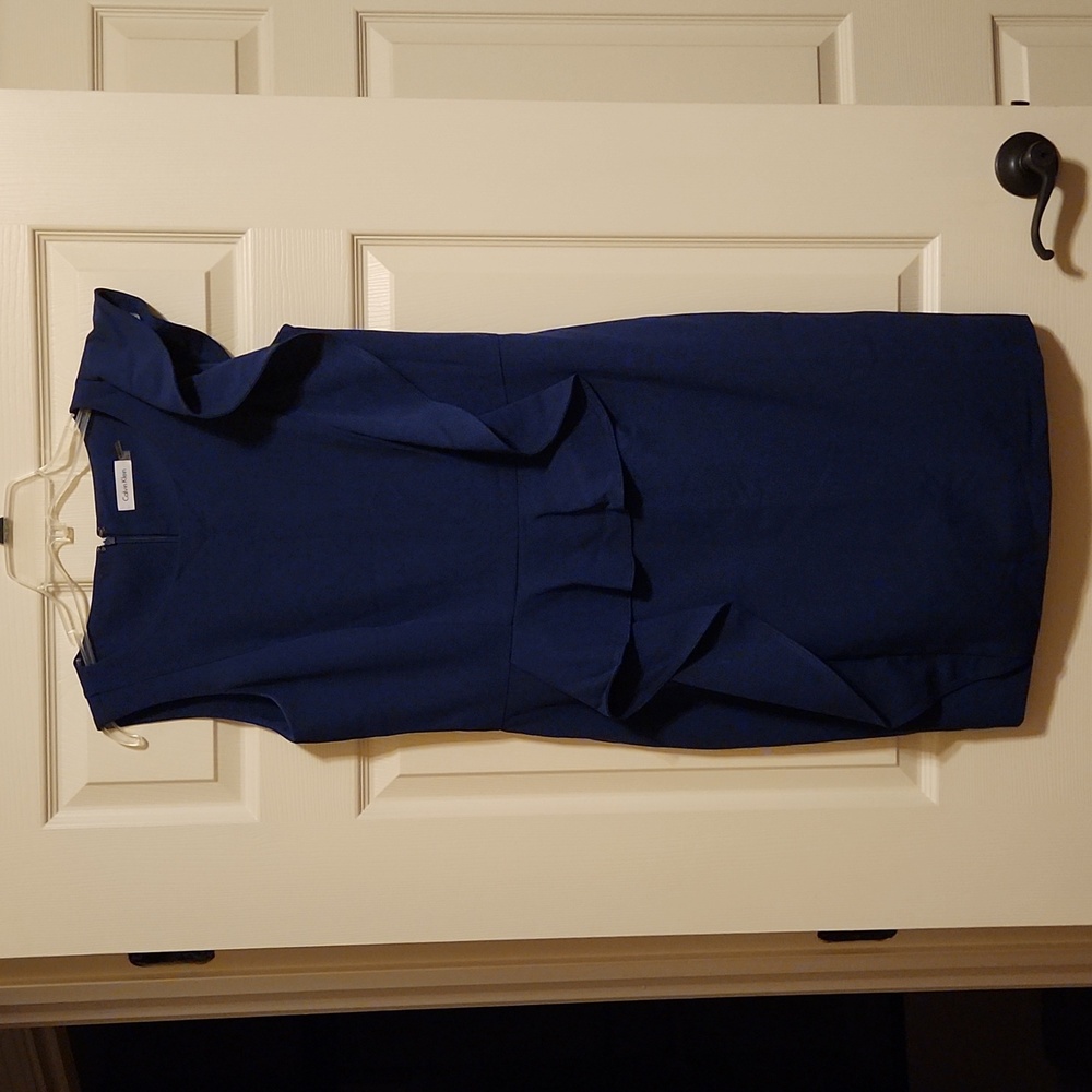 Calvin Klein navy blue dress, size 12